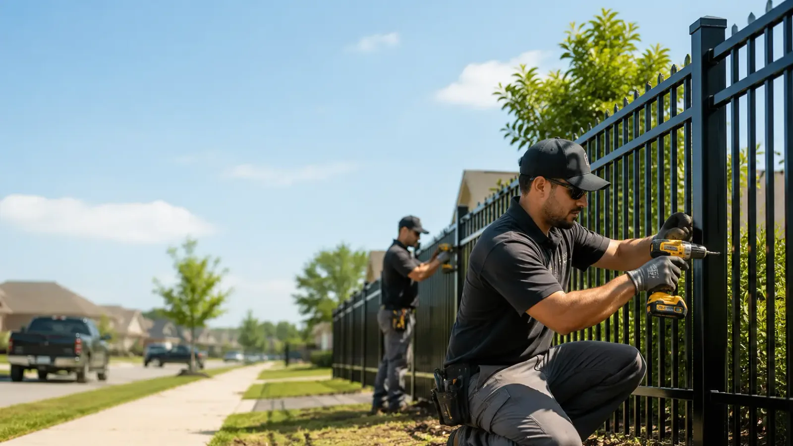 Metal Fence Installation in Blain, PA